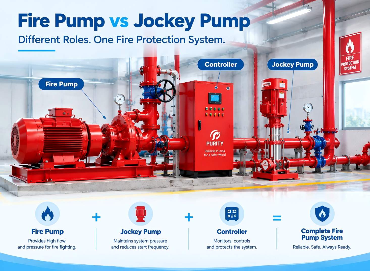 Fire Pump vs Jockey Pump1