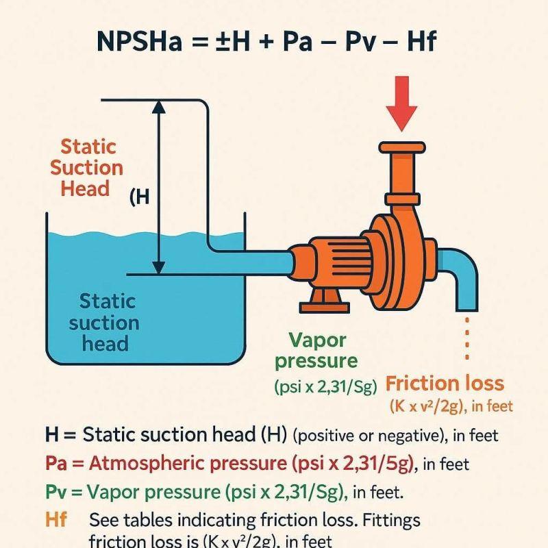NPSHa vs NPSHr